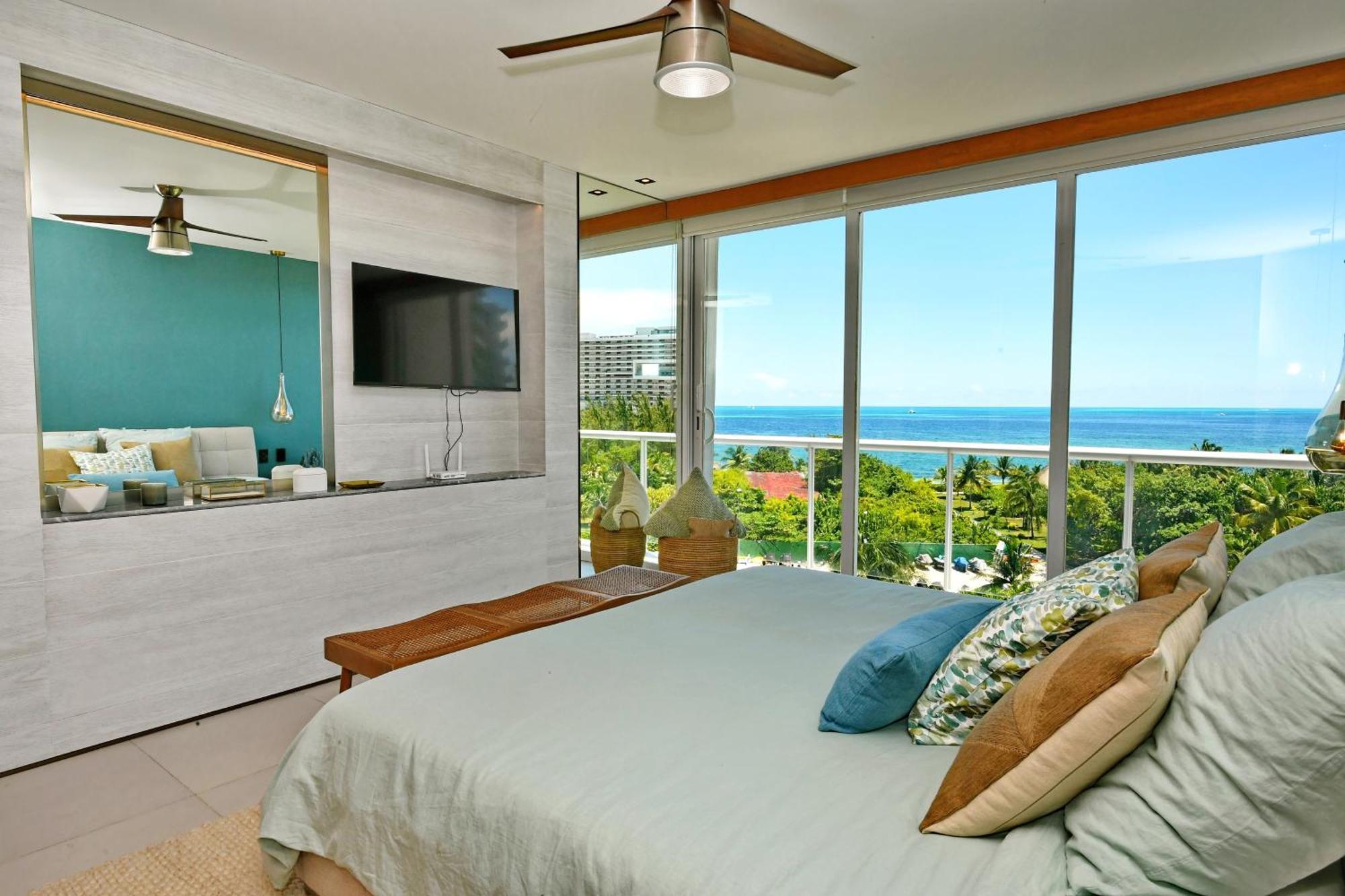 Beachfront Apartment Blue Vista Cancun Exterior photo